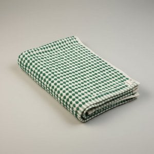 Bath towel | France | Green dots | 170x85cm