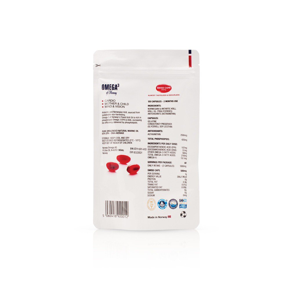 Krill AntarticoPouch (120 capsule)