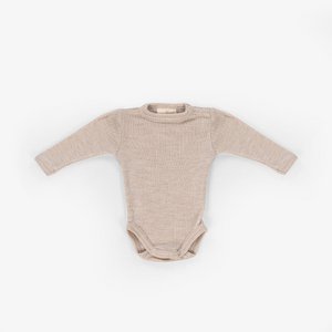 Baby Strampler mit Langarm - Merinowol