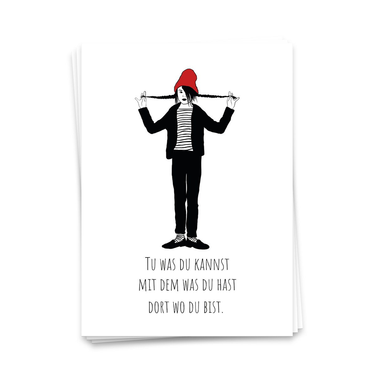 Faire ce que vous pouvez - carte postale 10