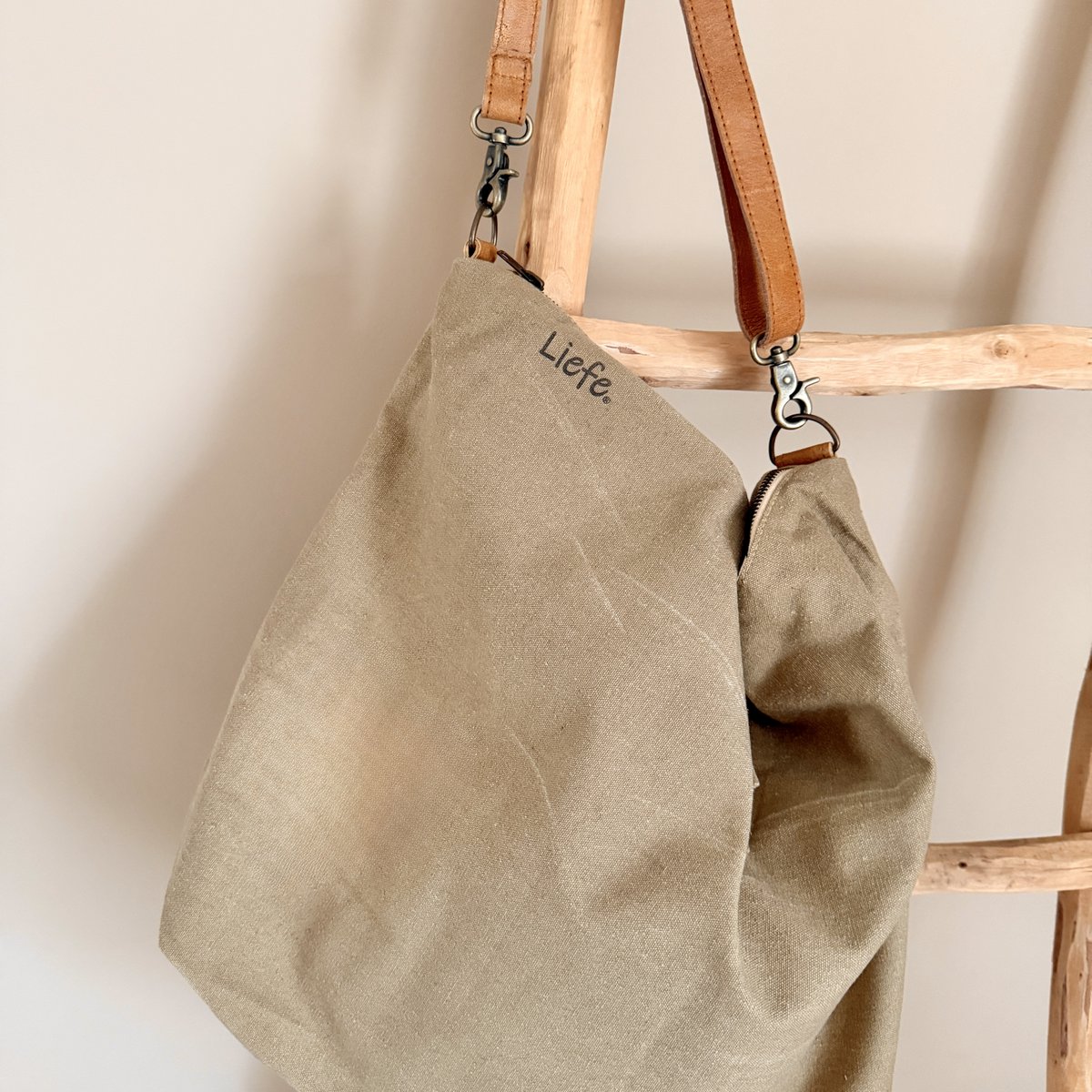 BaggyBag  (recycled cotton khaki) 