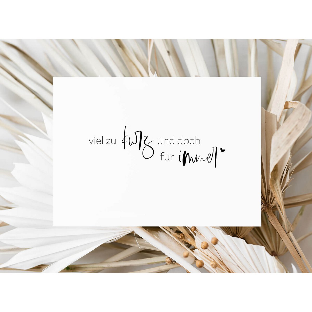 Postcard „Forever”