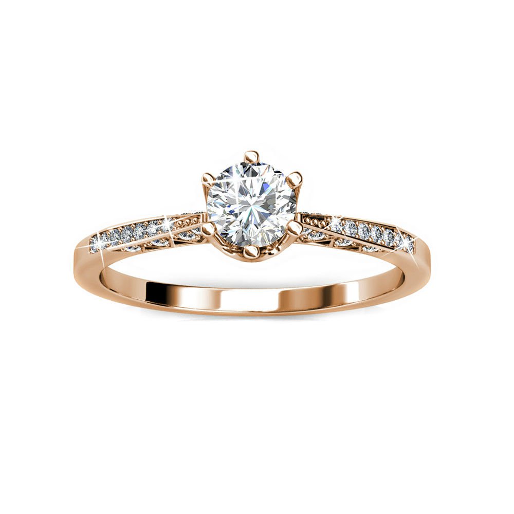 Bague Destiny - ArgentÃ© et Cristal