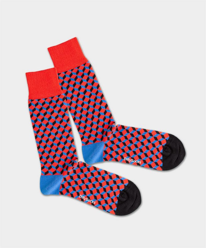 Blush Dice Sock - str. 36-40