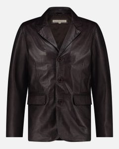 Crane │ Men's Leather Blazer