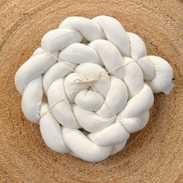 Ecru rib bed braid