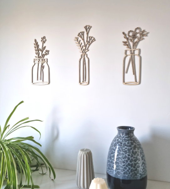 Decorazione: set di vasi