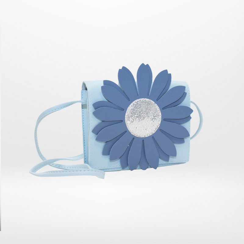 Bolso bandoulière infantil - Flora Bleu