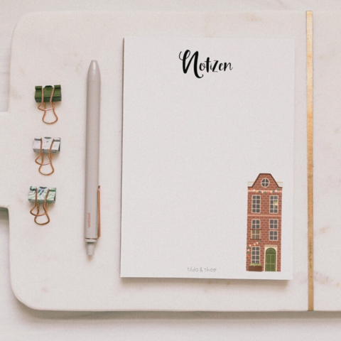 Notepad House - Amsterdam A5