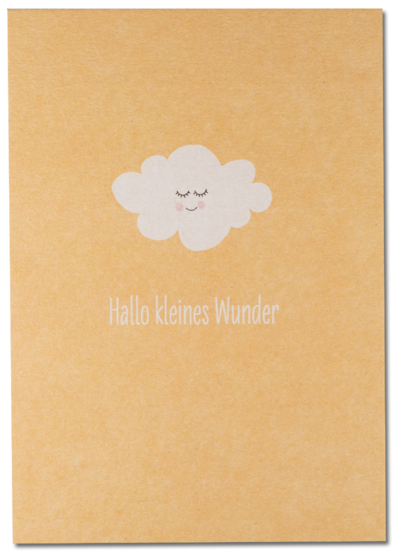 Hallo kleines Wunder gelb