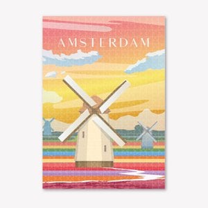 Amsterdam Art Puzzle