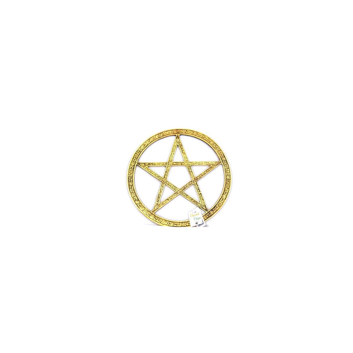 Brass Pentagram 20 cm