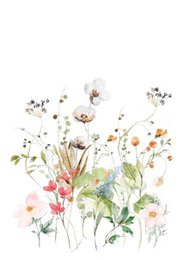 Nachhaltige Karte - Wiesenblumen
