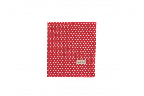 Tischdecke Tupfen rot 100x100 cm Isabelle Rose