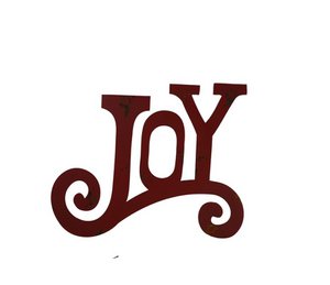 Iron Wall Decoration: Joy