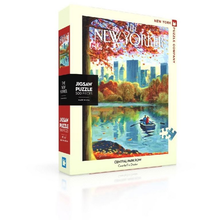New York Puzzle Company Central Park Row - 500 pièces