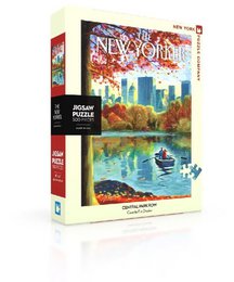 New York Puzzle Company Central Park Row - 500 pièces