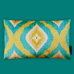 Cushion Hadaya yellow-green 60x40 530