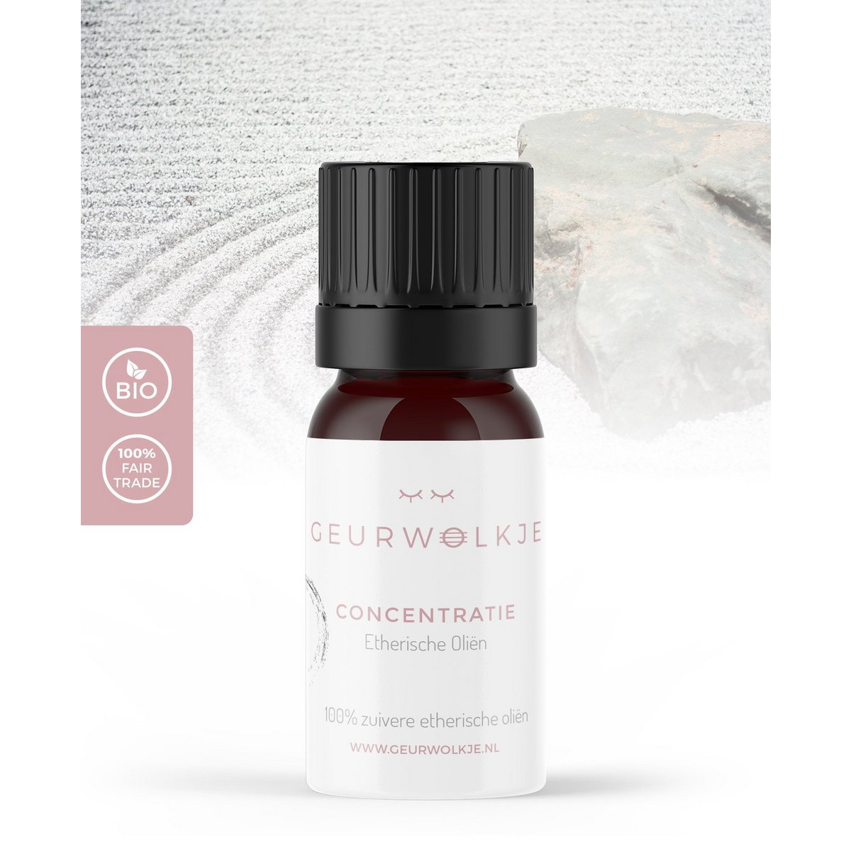Concentratie - Geurwolkje® Blend - 100% Etherische Olie - 5 ML - Adviesprijs €8,95