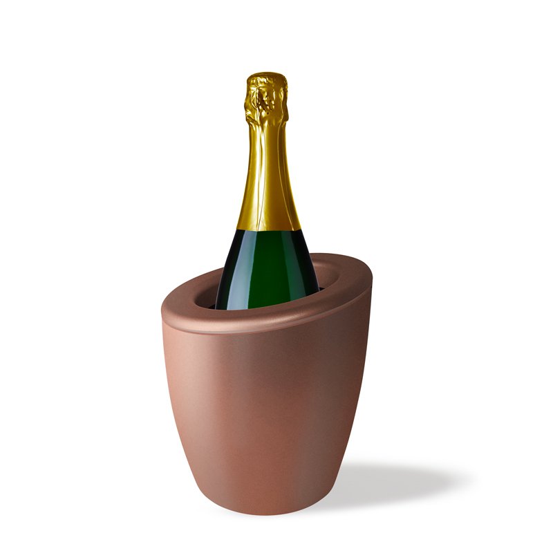 DEMI METAL – Wein- und Champagnerkühler mit Gelbeutel-Set