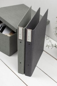 LABEL HOLDER VERTICAL 4PCS - Steel - Set of 12