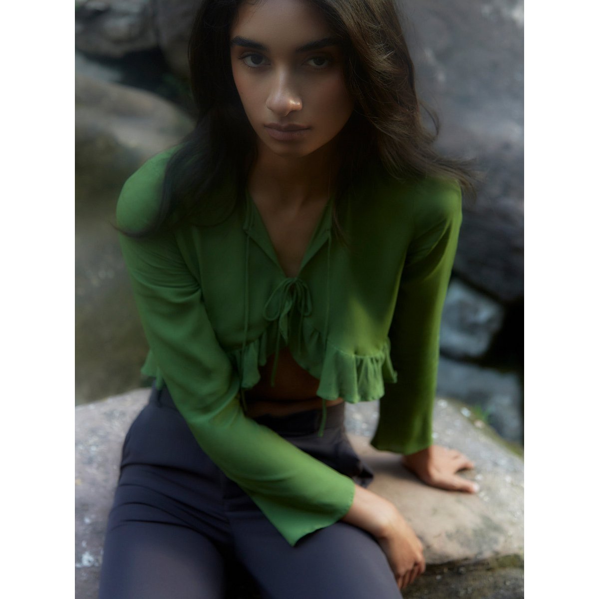Bladblouse