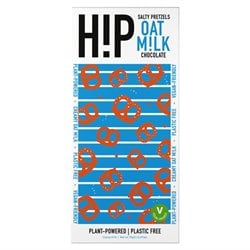 H!P vegan oat milk chocolate bar Salty Pretzels