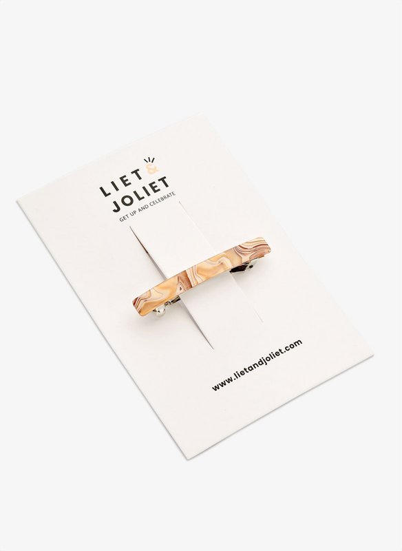 Hair clip Janet brown