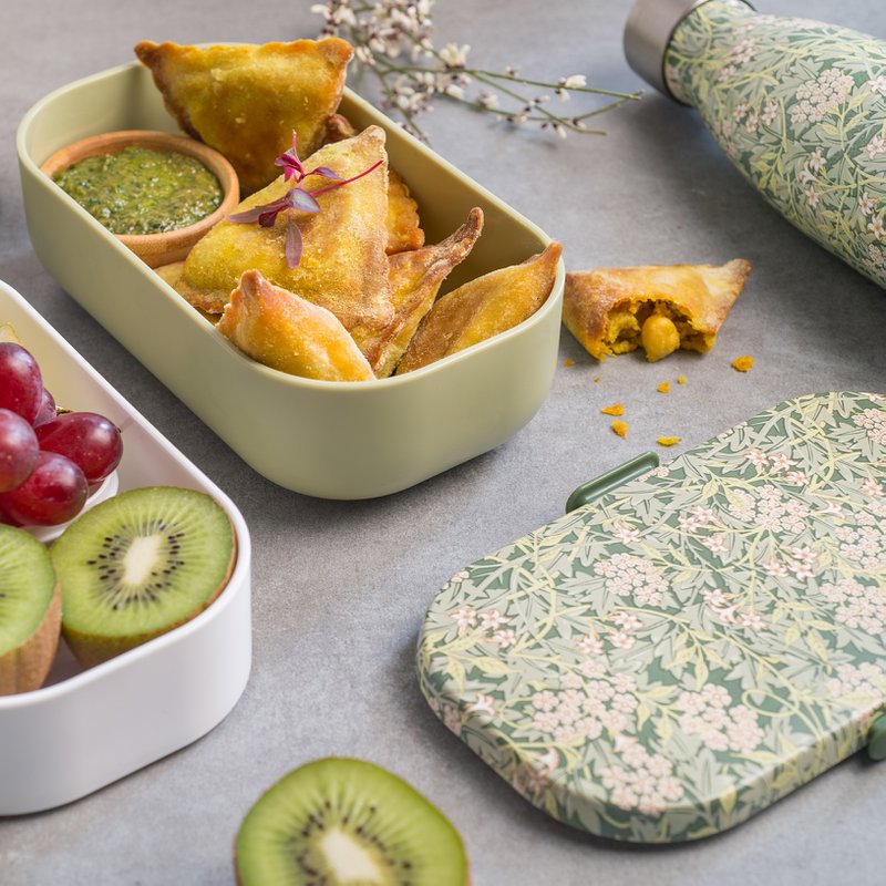 Combo Lunchbox + 1 izolowana butelka 500ml - Jaśmin -
