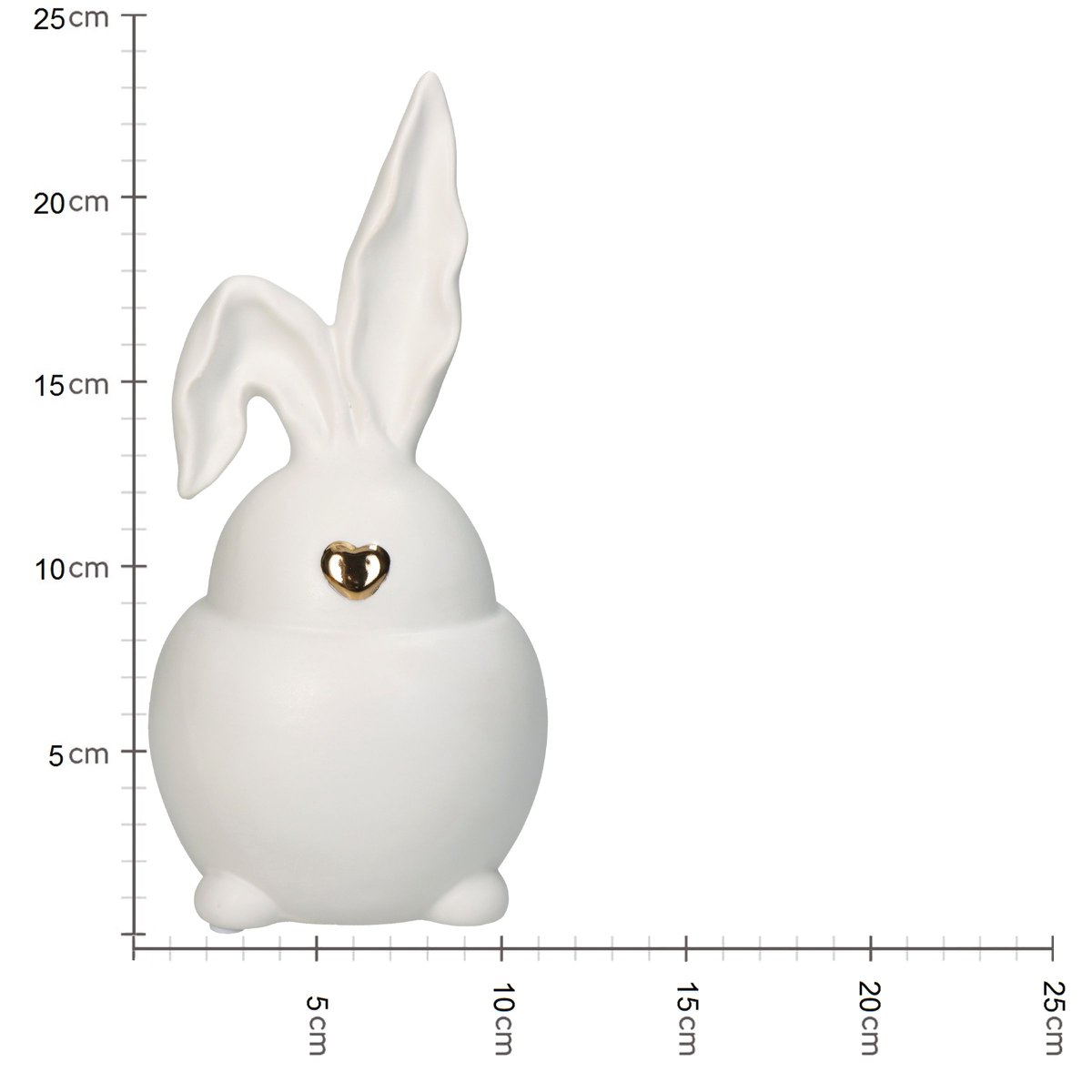 Den buttede Gyldne Wiggle Vase