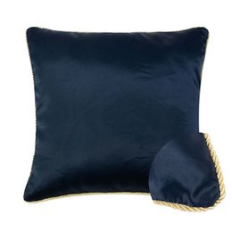 Pushion Satin Navy 45x45cm