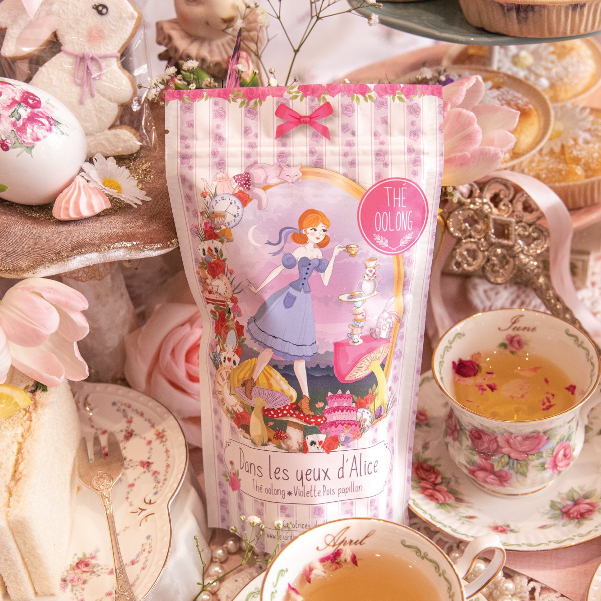 Oolong-Tee in Alices Augen