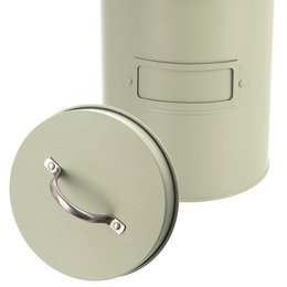 Pojemnik do przechowywania metal zielony zielony 1,3 l