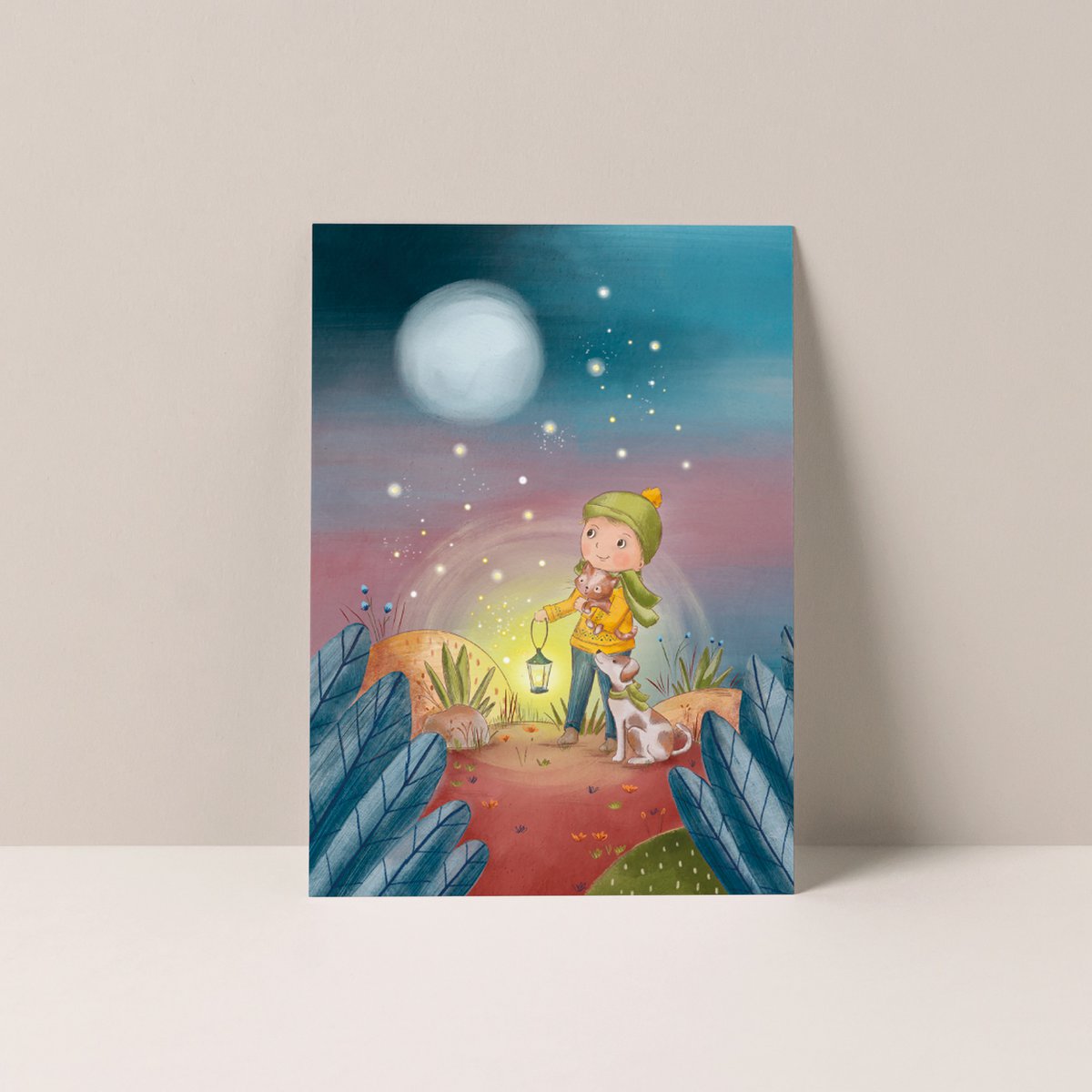 Postcard Moonlight