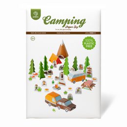 Camping Paper Toy