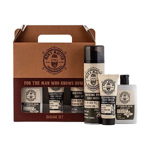 Gift Set Shaving with Shaving Four, Aftershave balm, Facial Cream - 395ml