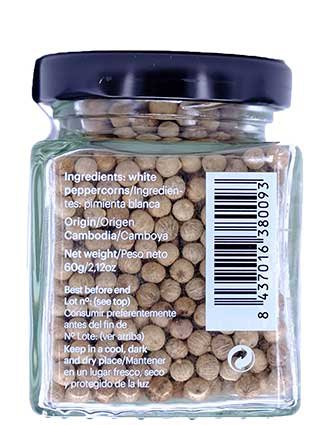Weißer Pfeffer Kampot - 60g