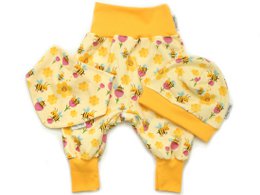 Baby bloomers flower bee Honey Bee, yellow