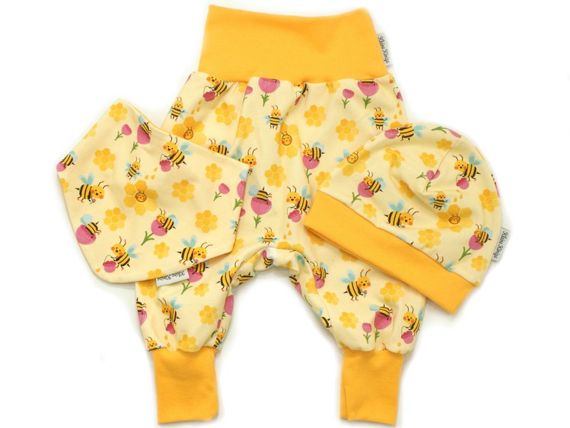 Baby bloomers flower bee Honey Bee, yellow