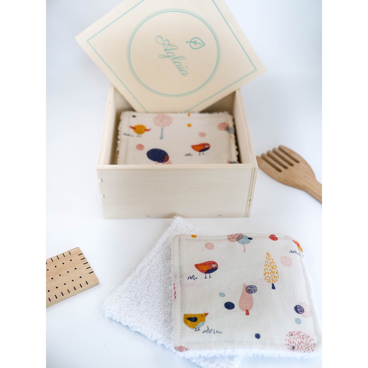 Boksvaskeservietter Child & Baby - pakke med 7 servietter