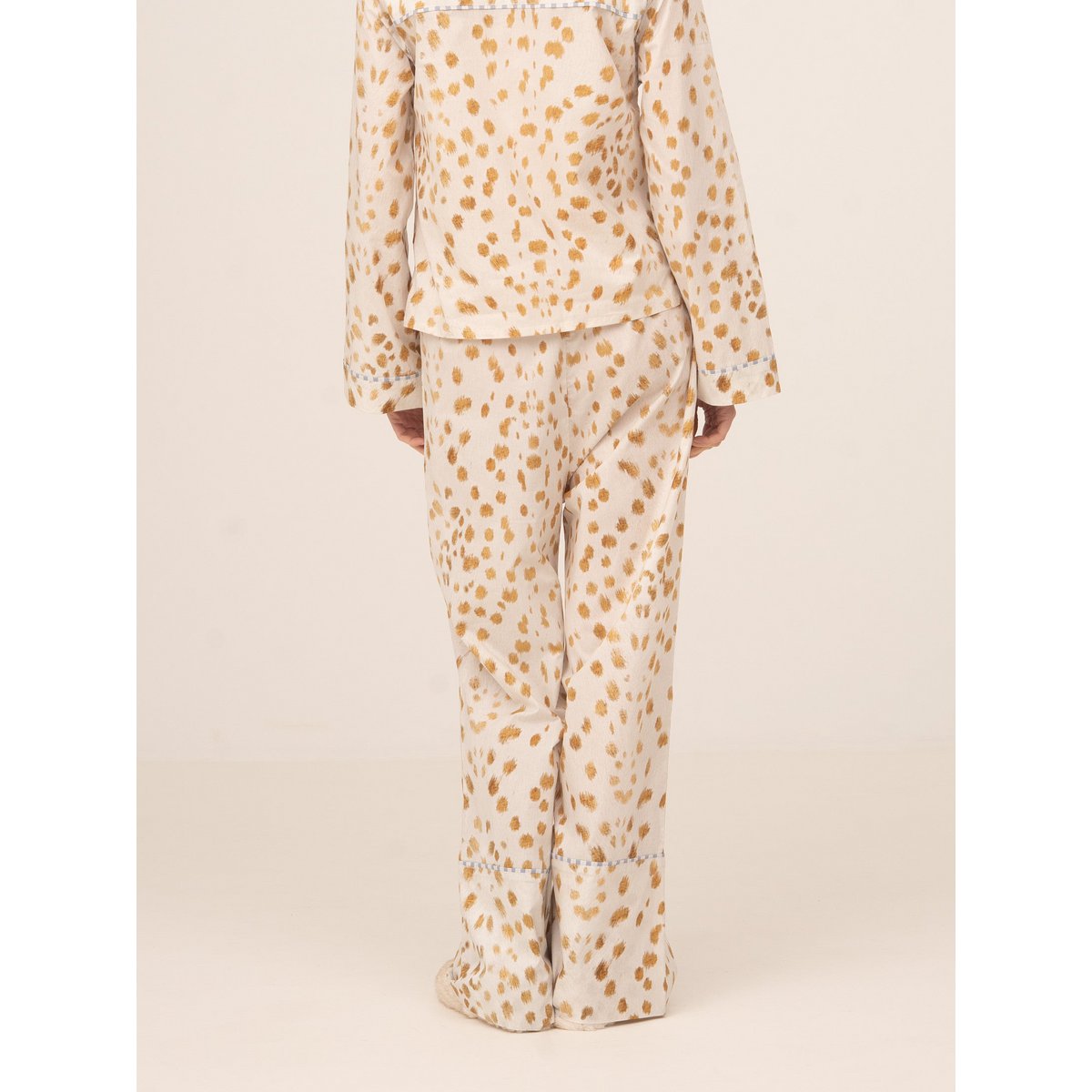 Pantalon de pyjama blanc à imprimé cerf Bambi