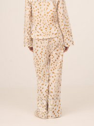 Hvide Bambi Deer Print Pyjamasbukser