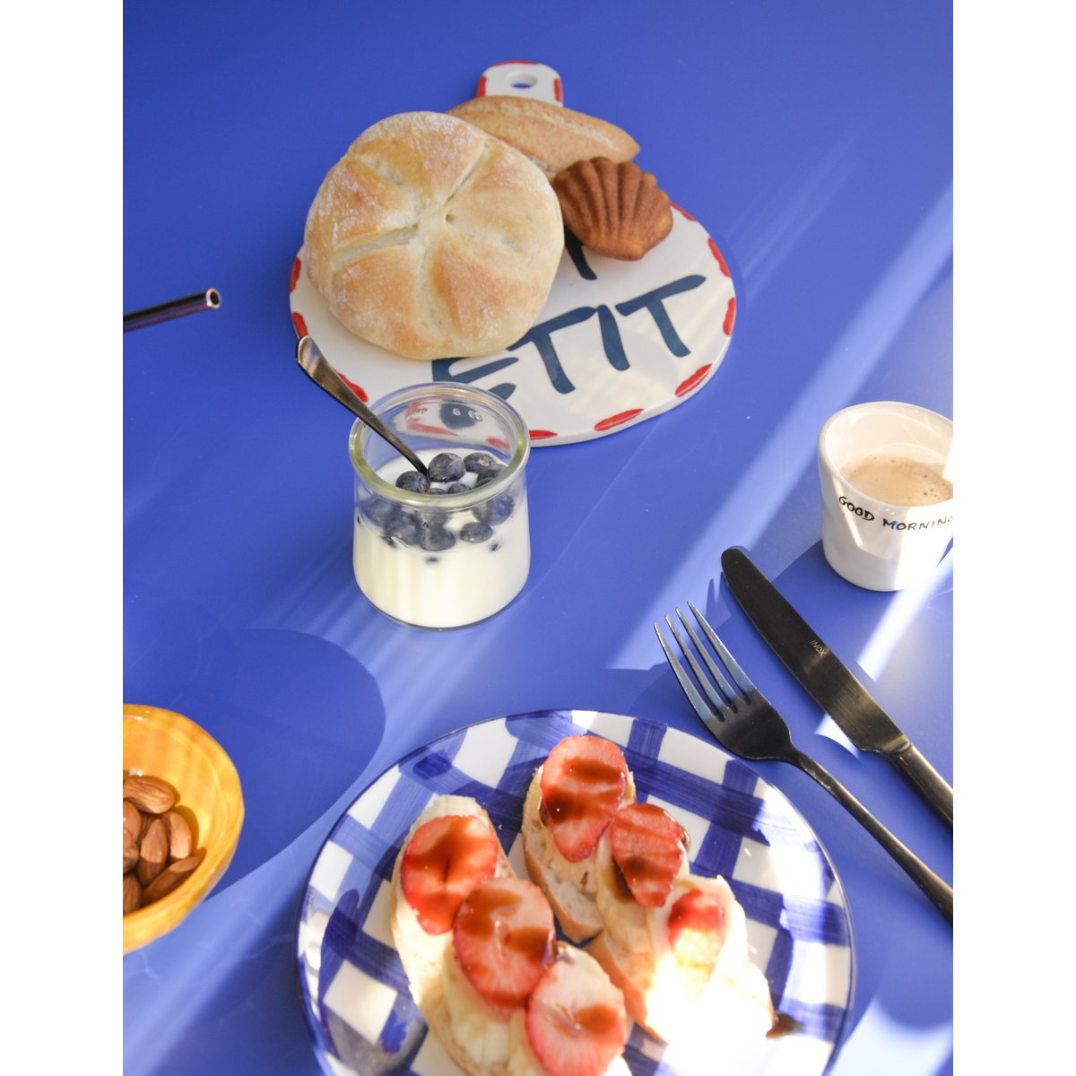 Słowa ceramiczna deska do krojenia „Bon Appetit”
