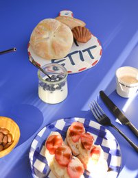 Ord keramisk skærebræt "bon appetit"