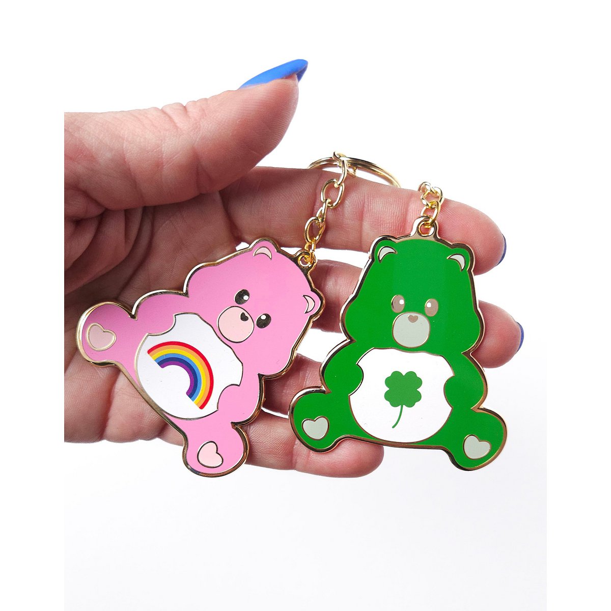 Care Bear Sending rainbows Keychain