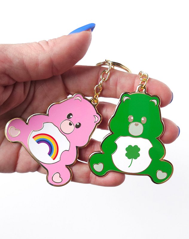 Care Bear Sending rainbows Keychain