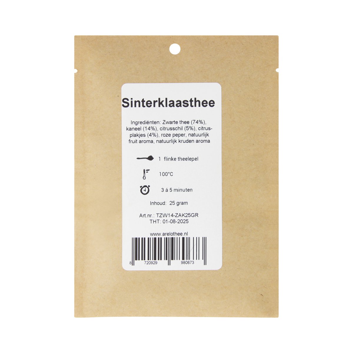 Sinterklaas tea bag - 25 grams