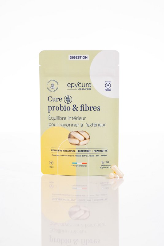 PROBIO en FIBER CURE - 1 MAAND KUUR - 2 capsules / dag