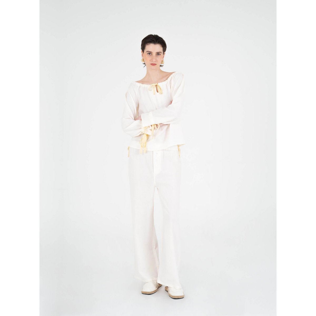 Arctic Cream Pyjama Pants