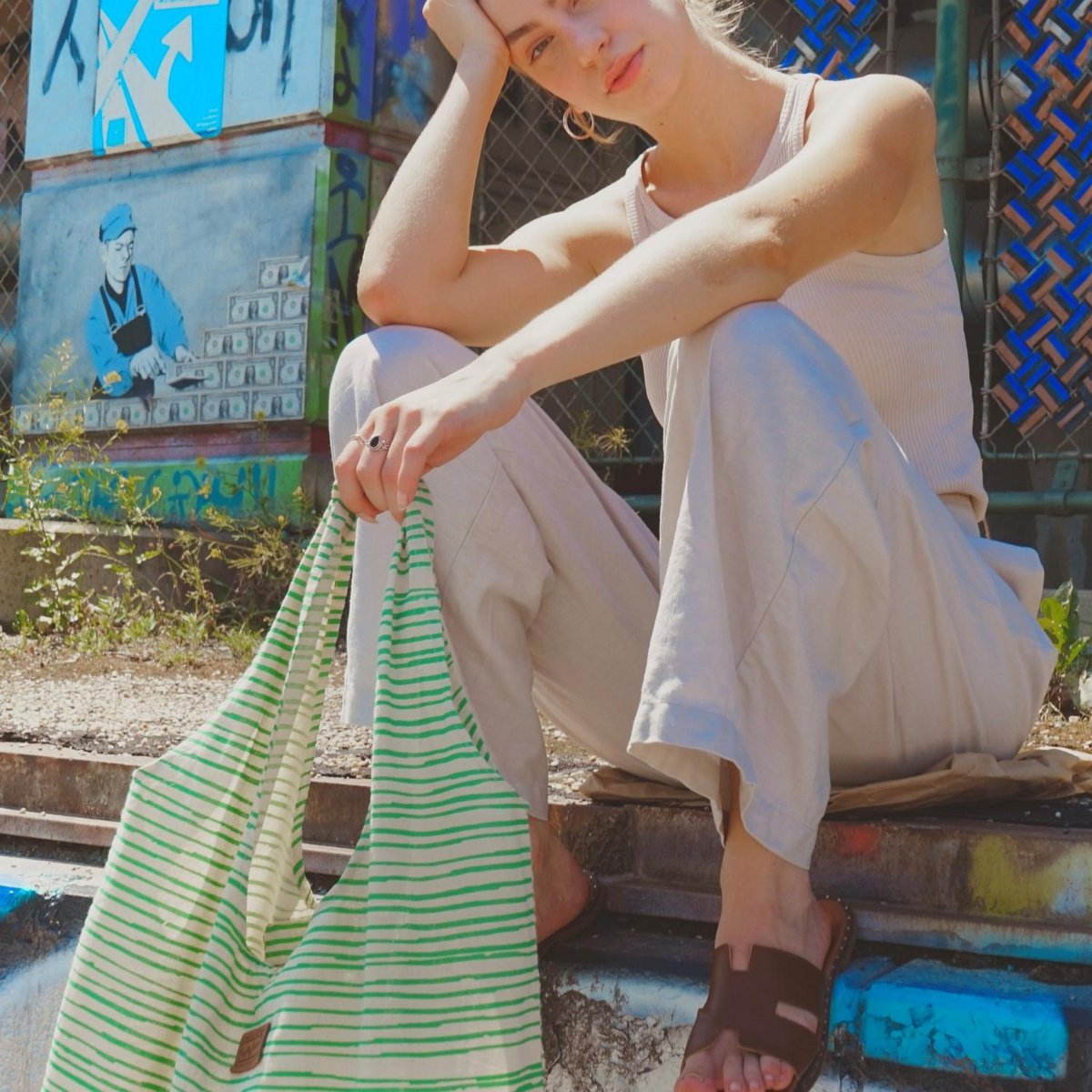 Shopper "Big Kwook" - Verde